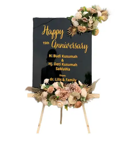 Papan Bunga Akrilik Purwanegara