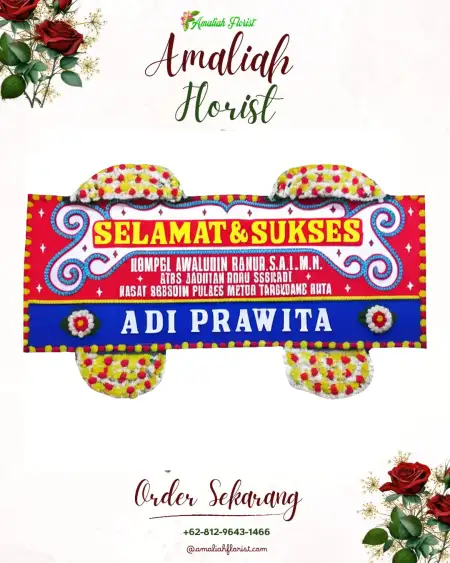 Papan Bunga Ucapan Selamat Purwanegara